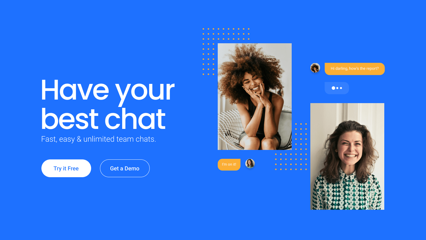 ChatApp SaaS Landing Page Dream Digital Design