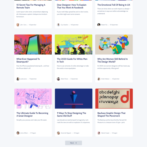 Blog Web Design Dream Digital Design